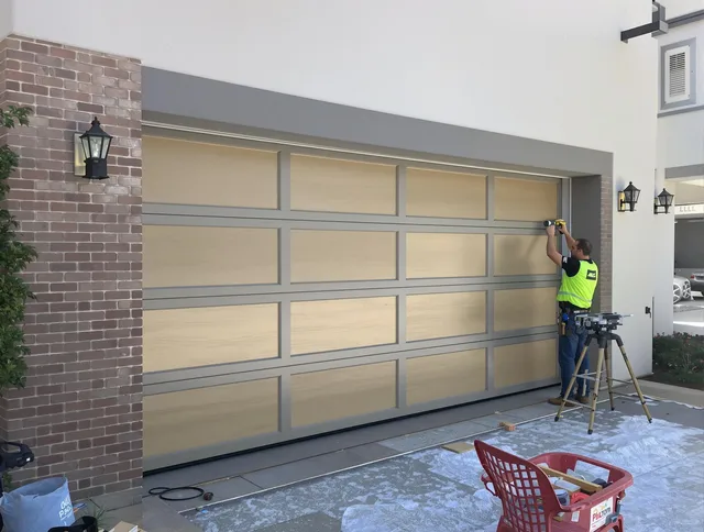 Garage door replacement service by Wrentham Garage Door Repair in Wrentham