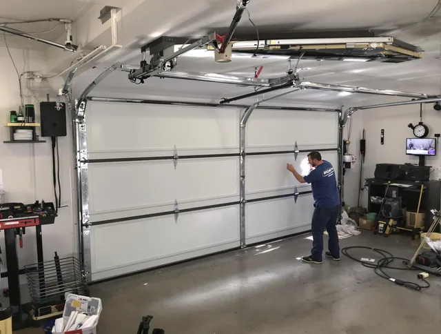 Professional garage door repair service by Wrentham Garage Door Repair in Wrentham