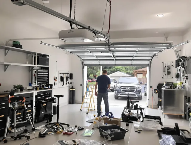 Garage door opener installation by Wrentham Garage Door Repair in Wrentham