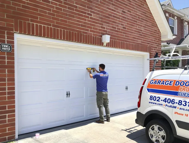 Local garage door repair service by Wrentham Garage Door Repair in Wrentham