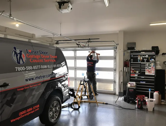 Wrentham Garage Door Repair team performing same-day garage door repair in Wrentham