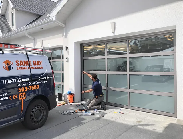 Same-day garage door repair service by Wrentham Garage Door Repair in Wrentham